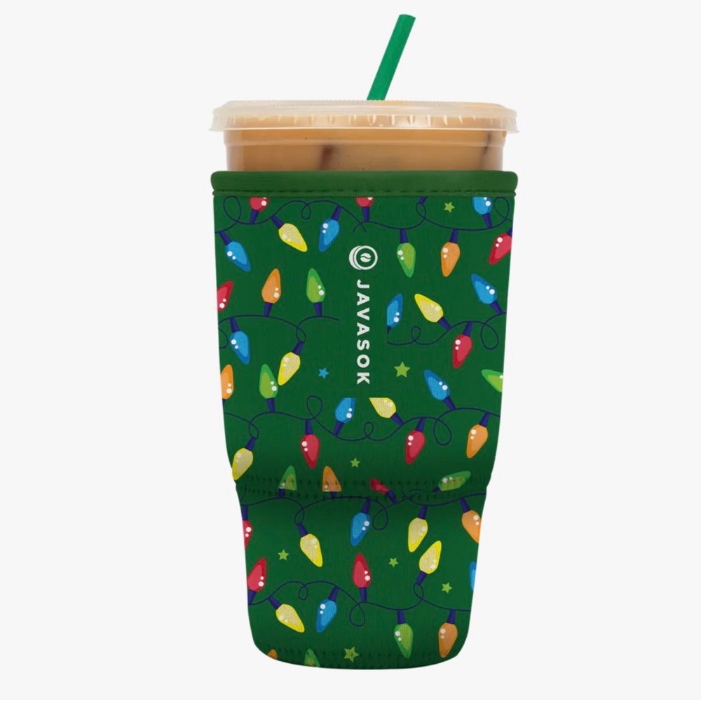 Java Sok Get Lit Cold Cup Sleeve/Koozie